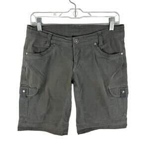 Kuhl Splah Cargo Hiking Short 11 Inch Charcoal Grey Size 6